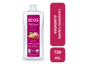 Lavaplatos líquido 100% natural aroma almendra