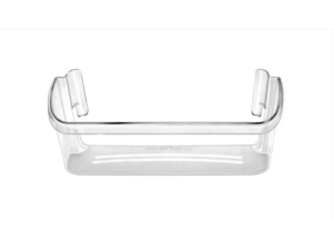 Anaquel de puerta de refrigeradora transparente