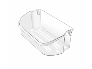 Anaquel transparente de puerta de refrigeradora