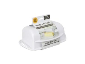 Mantequillera con tapa