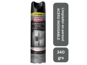 Pulidor y limpiador de acero inoxidable en aerosol