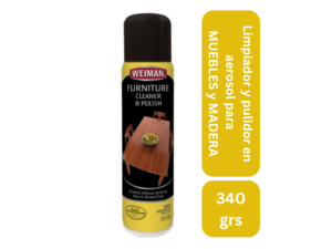 Limpiador y pulidor de muebles de madera