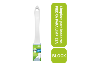 Piedra con agarradera para limpiar inodoros