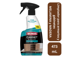 Limpiador para armarios y gabinetes de melamina y madera