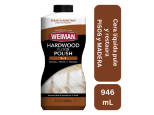 Cera líquida pule y restaura pisos de madera