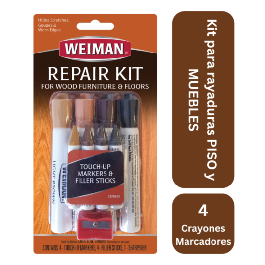 Kit para rayaduras de piso y muebles
